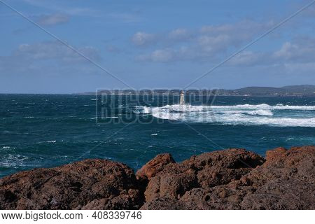 Faro Mangiabarche, Calasetta, Sant Antioco, Sardinia, Italy