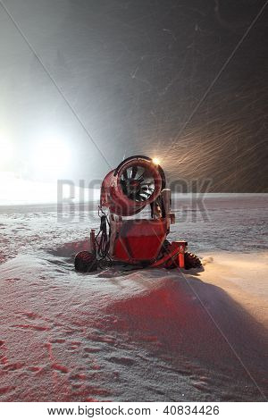 Máquina de fazer neve