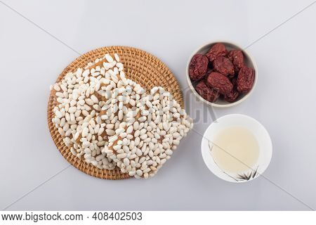 Korean Traditional Sweets And Honey Cookie, Hangwa.