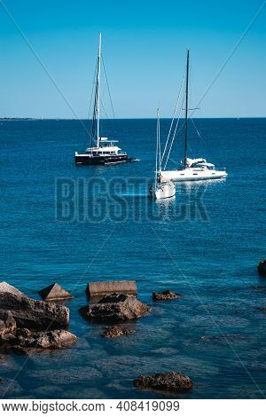 Fantastic View On Gallipoli Sea In Puglia