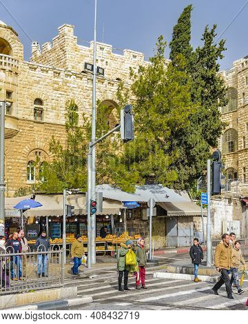 Jerusalem Urban Scene, Israel