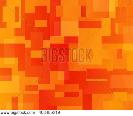 Abstract Geometric Background With Rectangles, Squares And Stripes