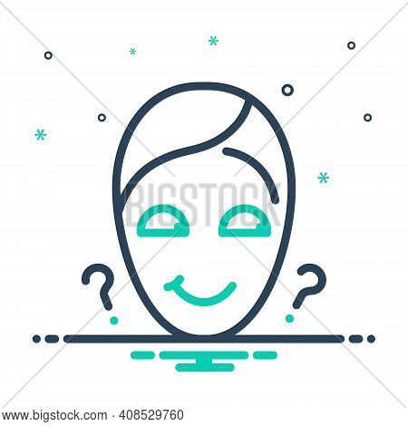 Mix Icon For Curious Strange Eager Inquisitive Interested Queer