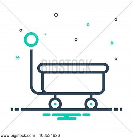Mix Icon For Wagon Caravan Cart Carriage Trolley Mine Bogie Mine-trolley