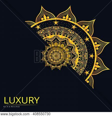 Creative Ornamental Pattern Mandala With Background Design