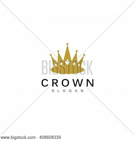 Crown Logo Template Vector Illustration