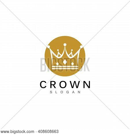 Crown Logo Template Vector Illustration
