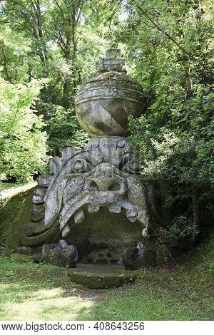 Bomarzo (vt), Italy - May 15, 2016: The \