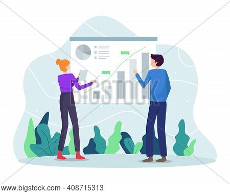 Business Analytic Concept Illustration