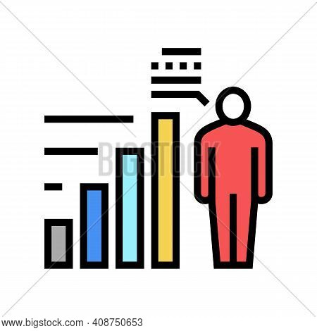 Competence Expert Color Icon Vector. Competence Expert Sign. Isolated Symbol Illustration