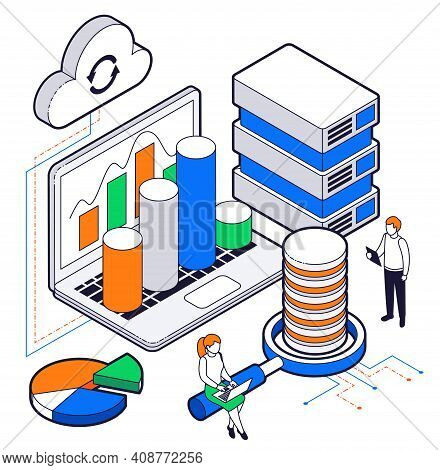 Big Data Analysis Isometric Composition With Young Scientists Using Web Technologies And Cloud Excha