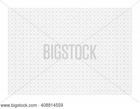 Designer Draft Blank Vector Grid. House Floor Layout Interior Project Planner. Printable Plan Scheme