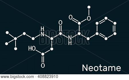Neotame, Sweetening Agent, E961molecule. It Is Dipeptide, Artificial Sweetener, Aspartame Analog. Sk