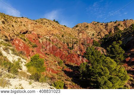 Montnegre Ravine In The Term Of Xixona (alicante).