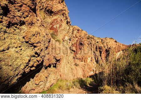 Montnegre Ravine In The Term Of Xixona (alicante).