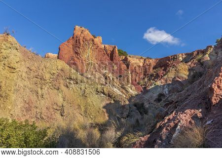 Montnegre Ravine In The Term Of Xixona (alicante).