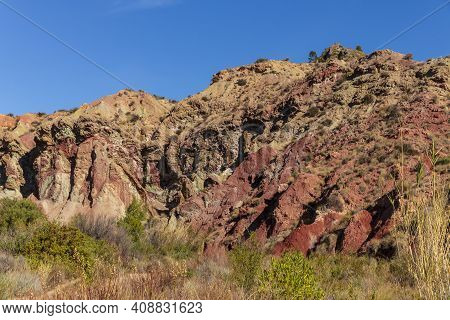 Montnegre Ravine In The Term Of Xixona (alicante).