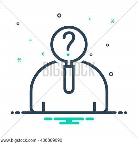 Mix Icon For Curious   Anxious Eager Agog Appetent
