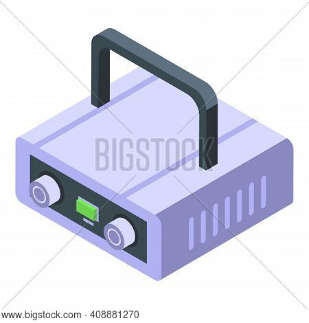 Physical Therapist Device Icon. Isometric Of Physical Therapist Device Vector Icon For Web Design Is