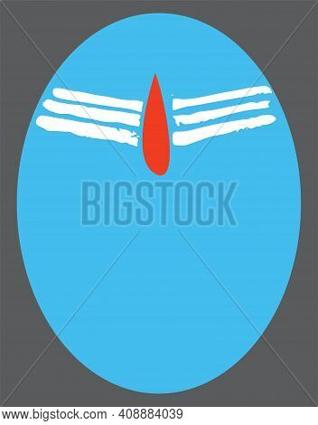 Sketch Of Indian Famous And Powerful God Lord Shiva And His Symbols Outline, Silhouette Editable Ill