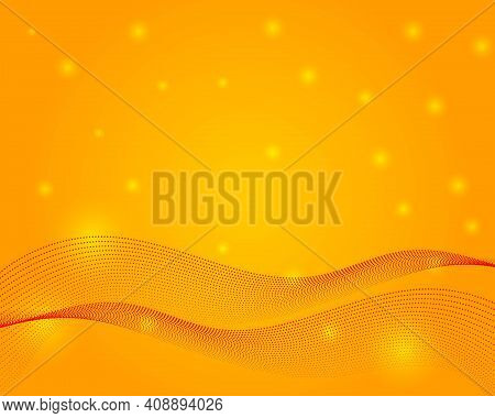 Abstract Background Bokeh Backgrounds Yellow Twinkling Vector For Banners