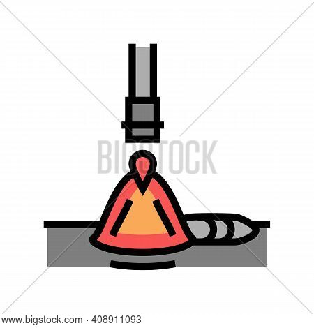 Electroslag Welding Color Icon Vector. Electroslag Welding Sign. Isolated Symbol Illustration