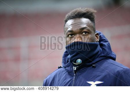 Milano, Italy. 14th February 2021 . Felipe Caicedo Of Ss Lazio   During The Serie A Match Between Fc