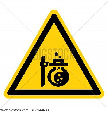 Lab Area Symbol Sign, Vector Illustration, Isolate On White Background Label. Eps10