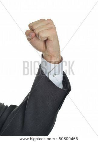 executive hand fist hard
