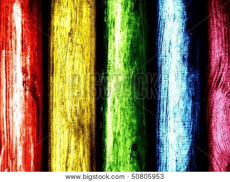 Colored Poles