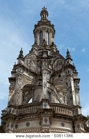 Castle of Chambord in Cher Valley France