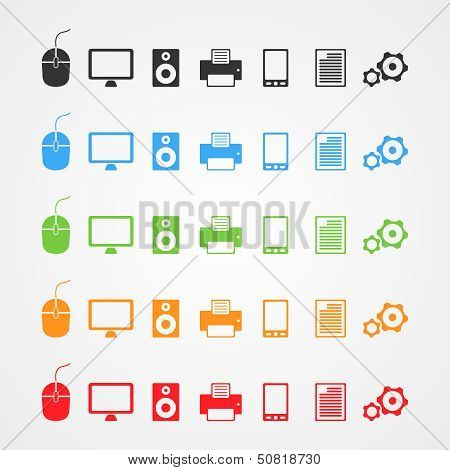 Vector Computer Icons