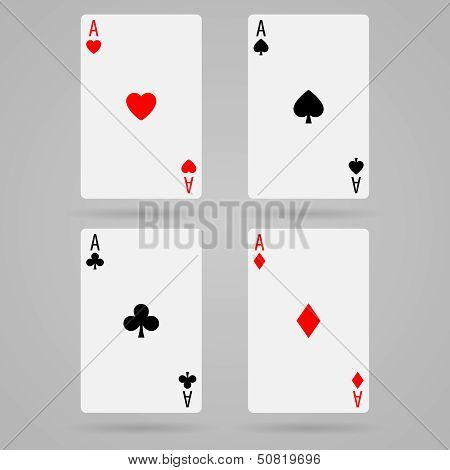 Vector Aces Cards