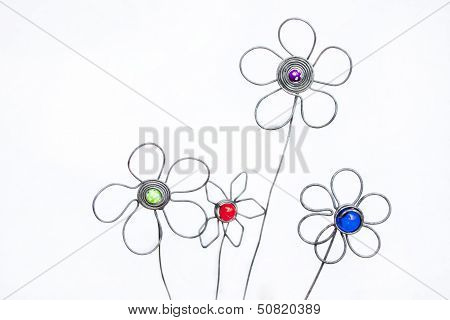 Decorative Atrificial Hand Crafted Flower Arrangement