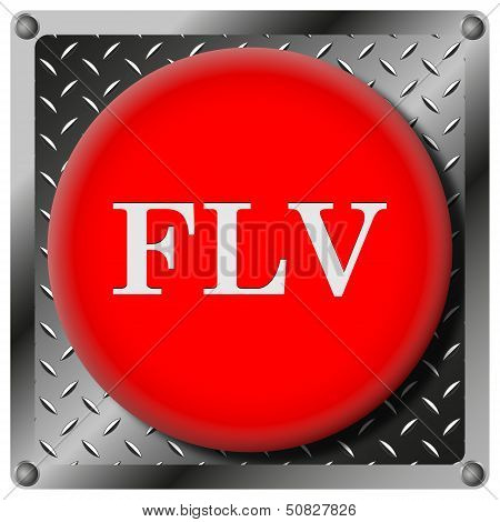 Flv Metallic Icon