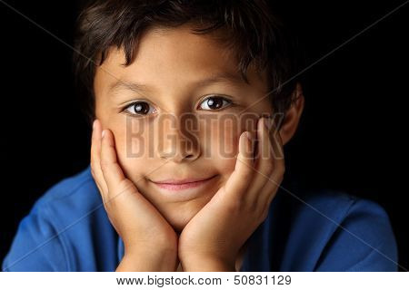 Portrait Of Young Boy - Chiaroscuro Series