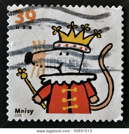 United States Of America - Circa 2006: A Stamp Printed In Usa Shows Maisy, Circa 2006