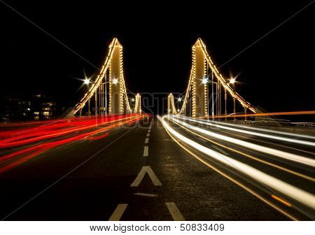Chelsea Bridge in London