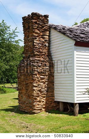 Old Chimney At Smoky Mountains National Park.