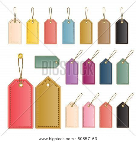 Leather Price Tag