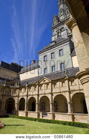 saint anne d auray basilica in brittany, france