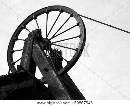 Top Of A Mineshaft