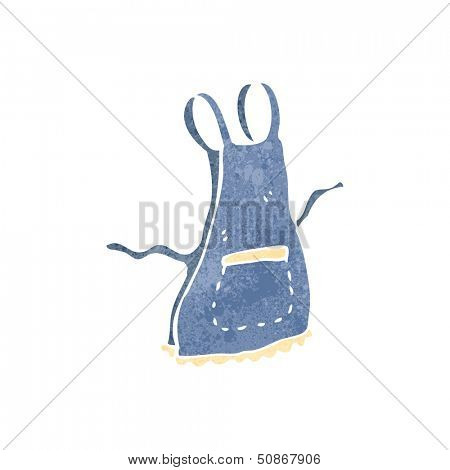 retro cartoon kitchen apron