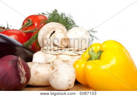 Still-life With Fresh Vegetables