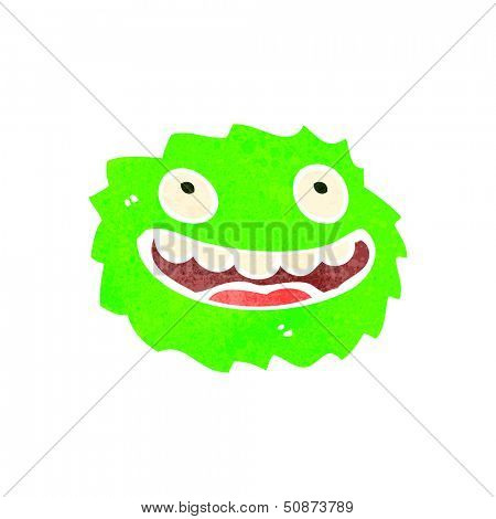 retro cartoon furball creature
