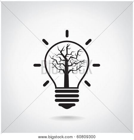 Creative Light Bulb Idea Concept