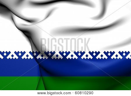 Nenets Autonomous Okrug Flag, Russia.