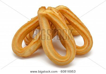 Several Fried Churros