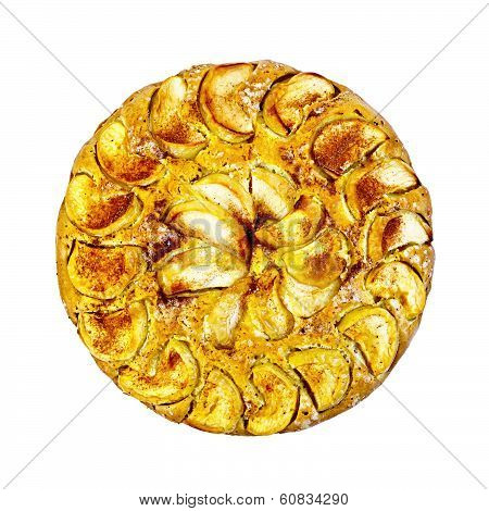 Pie Apple Whole On Top