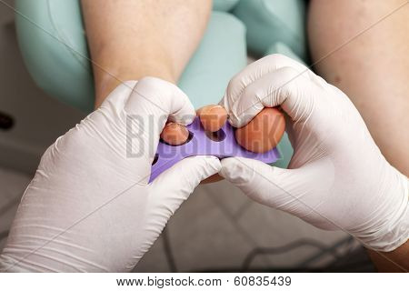 Toenails Just Before To Paint